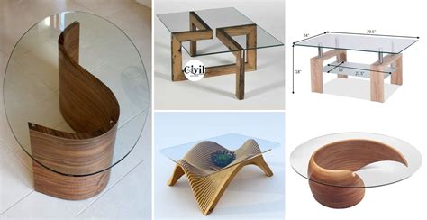 Modern Glass Coffee Table Design Ideas | Engineering Discoveries