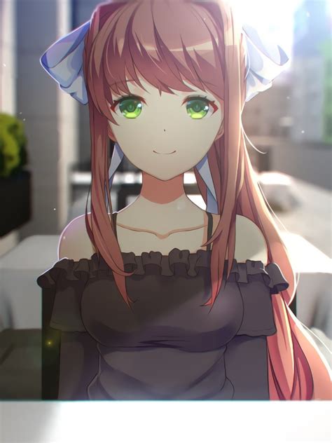 DDLC Monika Wallpapers - Wallpaper Cave