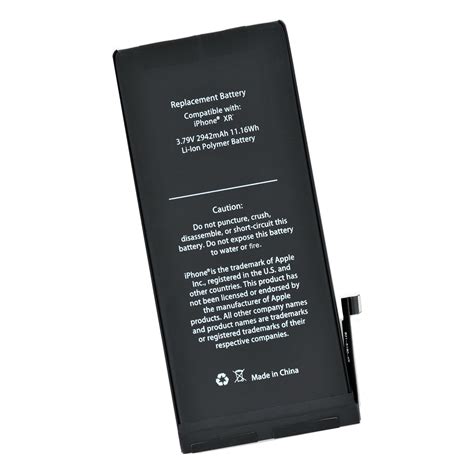 Internal Replacement Battery Compatible with Apple iPhone XR