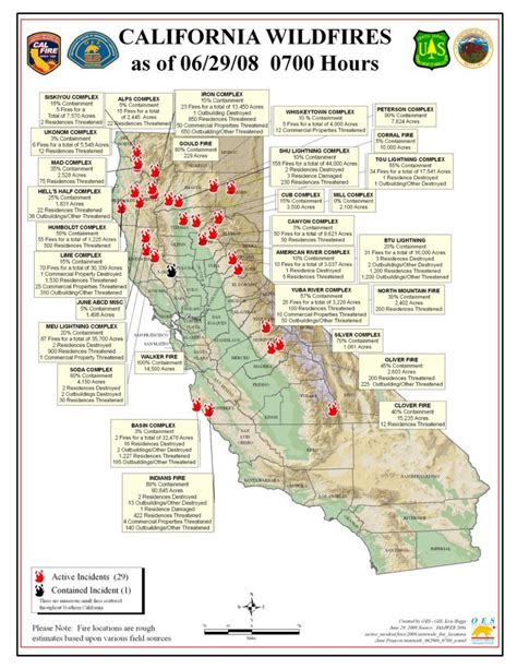 Map Of California Fires Last 5 Years | Download Them And Print - Active ...