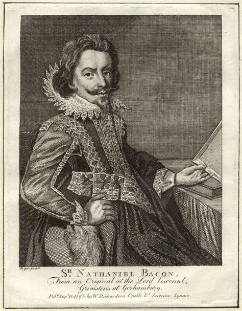 NPG D25567; Sir Nathaniel Bacon - Portrait - National Portrait Gallery