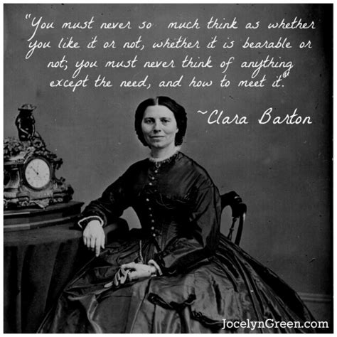 Nurse Clara Barton Quotes. QuotesGram