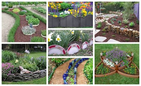 Splendid DIY Garden Bed Edging That Will Catch Your Eye