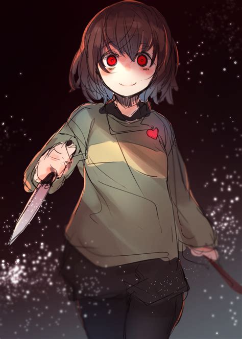 chara (undertale) drawn by otokuyou | Danbooru