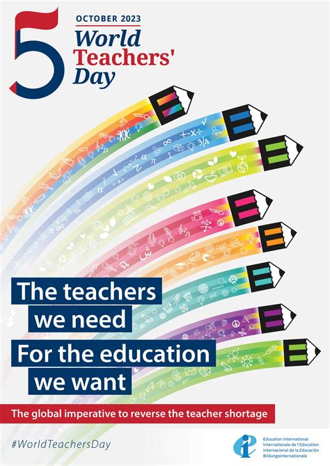 World Teachers’ Day 2023: The teachers we need for the education we ...