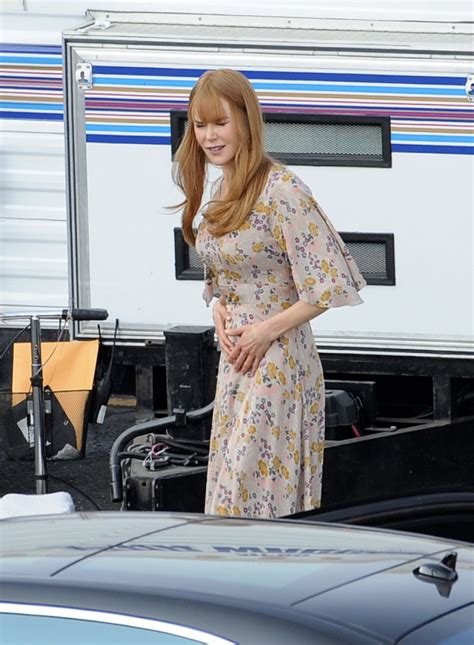 NICOLE KIDMAN on the Set of Big Little Lies in Los Angeles 07/28/2018 ...