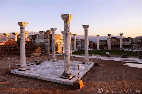 Ruins at Ephesus, Turkey | As Her World Turns