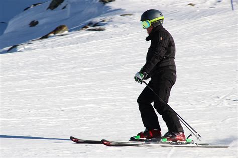 Free photo: Person Skiing - Action, Resort, Winter - Free Download - Jooinn