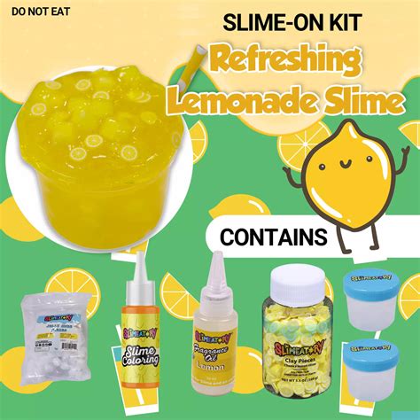 Refreshing Lemonade "Slime-On" Supply Kit – Slimeatory