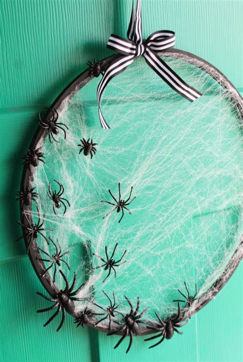 halloween-crafts-for-adults-2020-dreamalittlebigger-embroidery-hoop-spiderweb-wreath ...