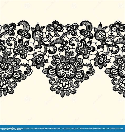 Vintage Lace Border Vector