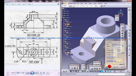 Catia drawing examples - rewatoy