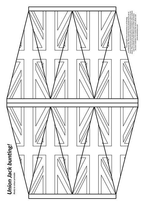 Union Jack Template Free Printable - Printable Templates