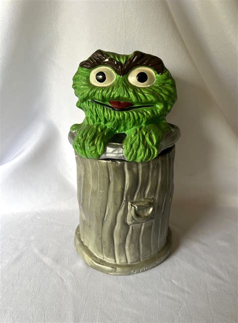 Vintage Oscar the Grouch Muppets Inc Sesame Street Jim Henson - Etsy