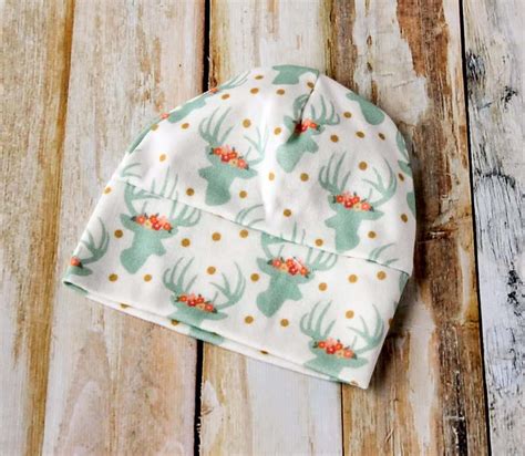 DIY Baby Hat Sewing Pattern and Tutorial in sizes Preemie - 12 Months ...