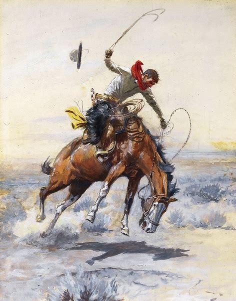 The Bucker Painting by Charles Marion Russell Reproduction | iPaintings.com