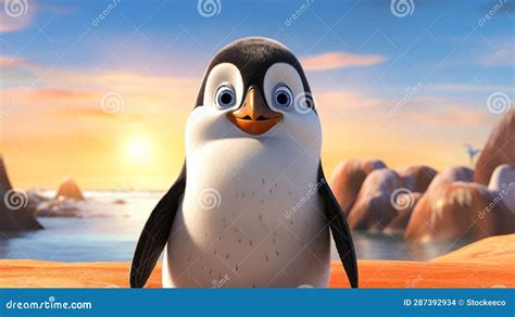 Penguin Movie Disney: a Lively Madagascar Adventure Stock Illustration - Illustration of penguin ...