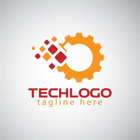 Premium Vector | Tech logo vector file