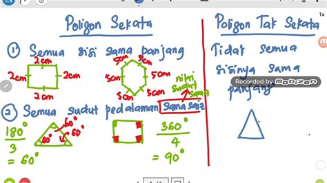 Bentuk Poligon Tingkatan 2 : Tingkatan 2 Matematik Poligon Sumber Pengajaran - Cordia Halvorson