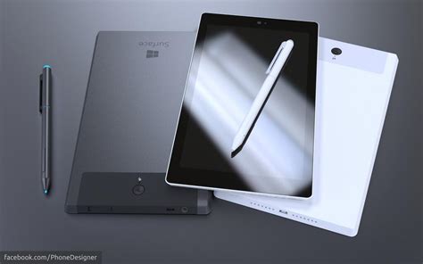 Surface Mini Tablet Rendered With Stylus in Tow – Concept Phones