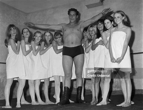 French wrestler Andre Rene Roussimoff, best known as "Andre the... News ...