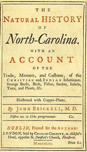 Natural History of North-Carolina | NCpedia