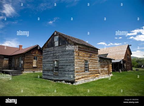 Nevada City Montana Ghost Town Museum Outdoors Stock Photo - Alamy