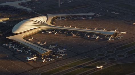 ‘A floating feather’: China’s latest airport design unveiled | CNN