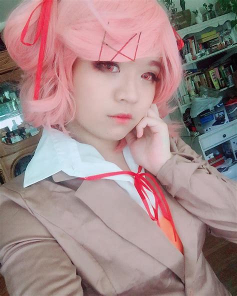 Doki Doki Literature Club Natsuki Cosplay by Jenniichii on DeviantArt