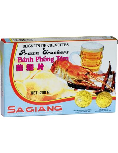 VIETNAMESE PRAWN CRACKERS BANH PHONG TOM 200GR