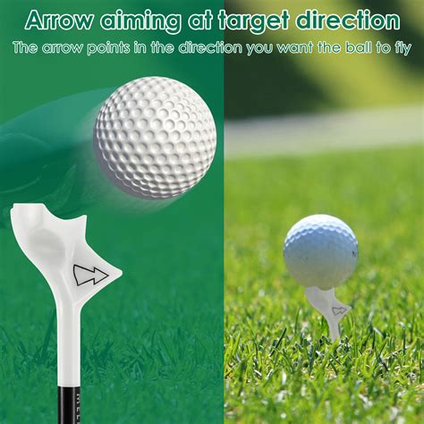 10Pcs Golf Ball Tee Plastic Golf Tee Reducing Friction and Increase ToIHj | eBay