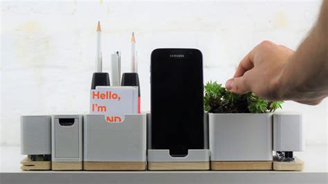 Keep Your Desk Beautifully Organized with the Re:ease Modular Organizer