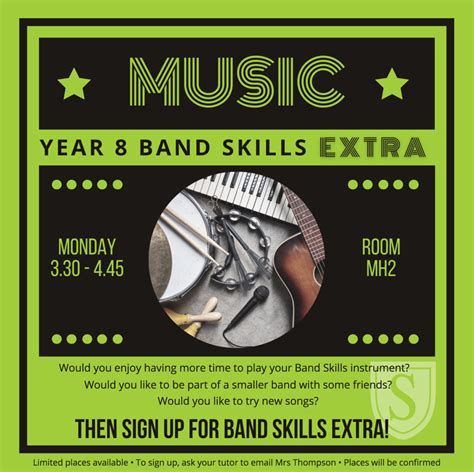 Y8 ‘Band Skills Extra’ | Year 11 Blog