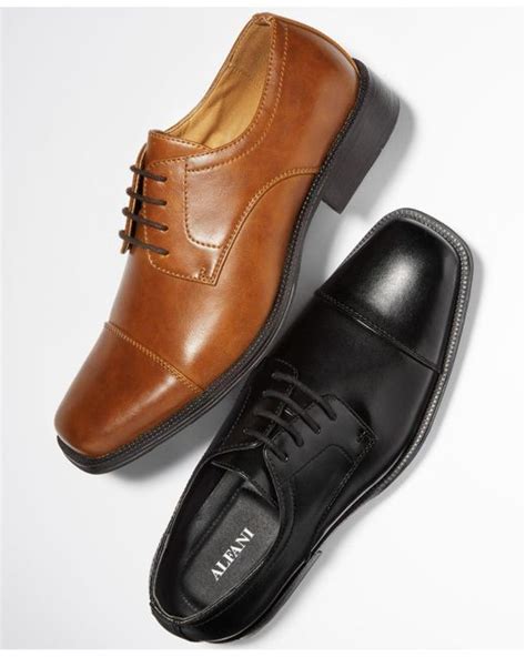 Lyst - Alfani Men's Shoes, Adam Oxfords in Brown for Men - Save 26%