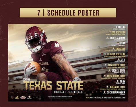 Texas State 2018 Football on Behance