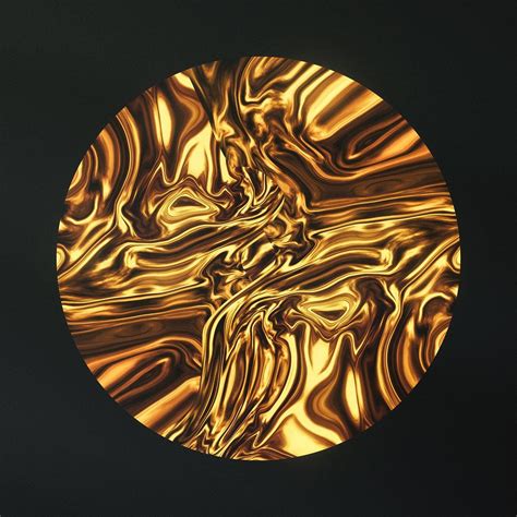 Liquid Gold, Digital, 1400px : Art | Art, Album cover art, Geometric art