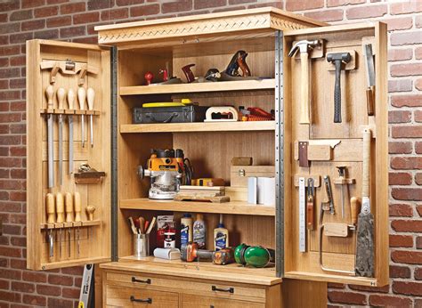 Top-Notch Tool Cabinet | Woodworking Project | Woodsmith Plans | Tool ...