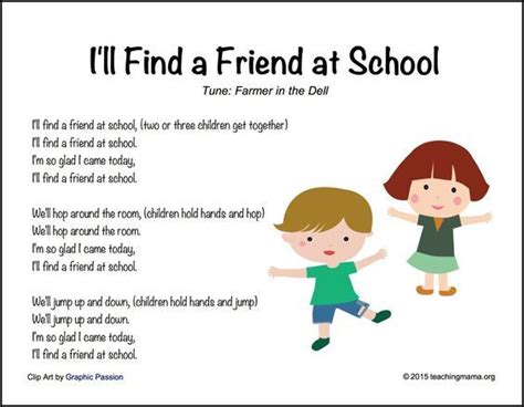 Back to School Songs for Preschoolers | School songs, Kindergarten ...