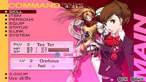 Persona 3 Portable Priestess Boss Guide - Levels, Weakness, Tips