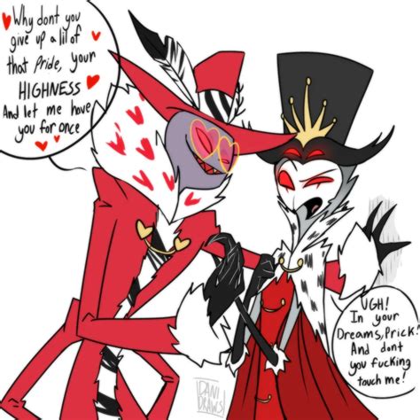 Blitzo protecting Stolas by DaniDrawsStuff : HelluvaBoss | Anime fnaf, Angel dust, Boss