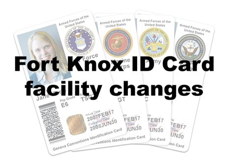 Changes to Fort Knox DEERS facility operations — DOD responds to COVID-19 affecting ID cards ...