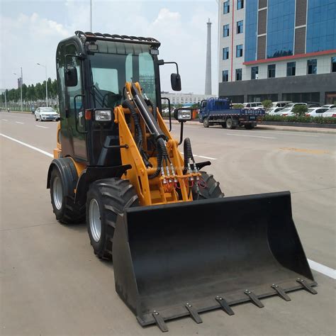 800kg Mini Articulated Wheel Loader Small Front End Wheel Loader Ce908 ...