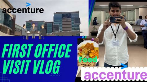 First Office Visit | Accenture Banglore Office | Visiting Accenture Office Bellandur | VLOG 02 ...