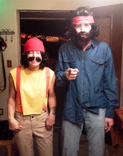 Cheech & Chong couples costume | Couple halloween costumes, 90s ...