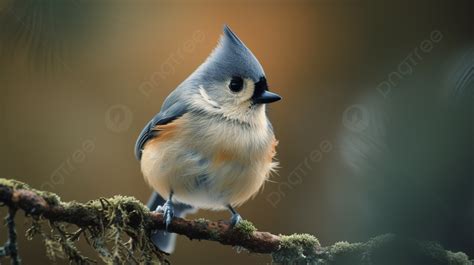 Fondo Pequeño Pájaro Está Sentado En Una Rama Fondo, Fotos De Pájaros Carboneros Imagen de Fondo ...