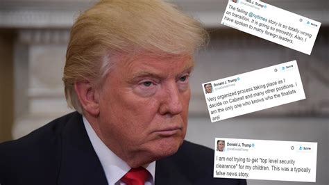 Conflits d'intérêts, New York Times, collège électoral... Dans une volée de tweets, Donald Trump ...