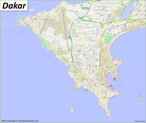 Dakar Map