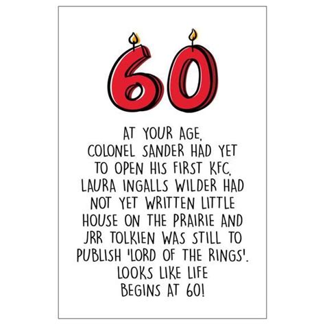 Funny 60th Birthday Card for Sister, Brother, Mom, Dad, Aunt, Uncle, Rude Birthday Card, 60th ...