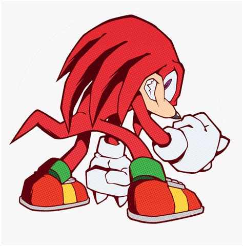 Knuckles The Echidna Sonic Channel, HD Png Download - kindpng