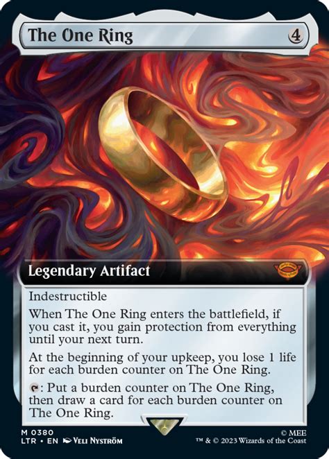 MTG’s Lord of the Rings cards include an ultra-rare one-of-one One Ring - Cirrkus News